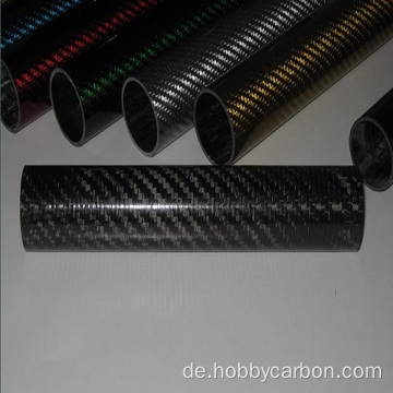 3k Twill Carbon Fibre Auspuffrohr